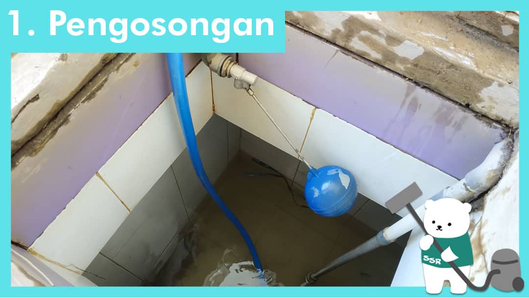 Pengosongan Tandon